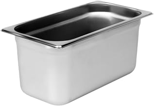 Thunder Group third size 6" deep 24 gauge anti jam pans, comes in each