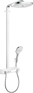 hansgrohe Raindance Select E Showerpipe 300 3jet with ShowerTablet Select 300