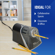 Westcott Black/Grey / Pack of 1 / iPoint Evolution Axis Pencil Sharpeners