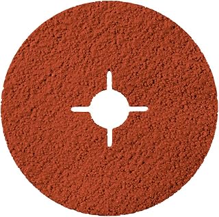 metabo Application: Steel/Stainless Steel - 4-1/2" x 7/8" - CER60 (626152000), Resin Fiber Abrasive Discs - Ceramic