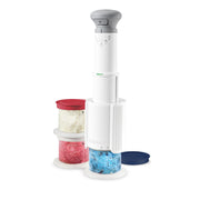 Ice Cream Maker by Cuisinart – 0.5 Pint, 0.5 pints, Plastic, FastFreeze, 250th Celebration Edition, Model ICE-FD10RWB