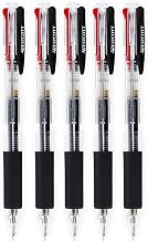 Westcott Variety E-1730846 00 Four-Colour Ballpoint Pens Pack of 5 4 Colours Ballpoint Pens Blue Black Red Green Multicolour Ballpoint Pen Indelible According to ISO 12757-2