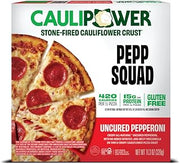 CAULIPOWER Uncured Pepperoni Stone-fired Cauliflower Crust Pizza, 11.3 Oz (Pack of 1)