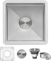 Ruvati 13x15-in 16-Gauge Tight-Radius Undermount Bar Sink - RVH7013