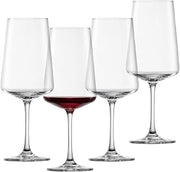 Schott Zwiesel MioVino Red Wine Glasses (Set of 4) | Modern wine glasses for red wine, dishwasher-safe Tritan® crystal glasses, made in Germany