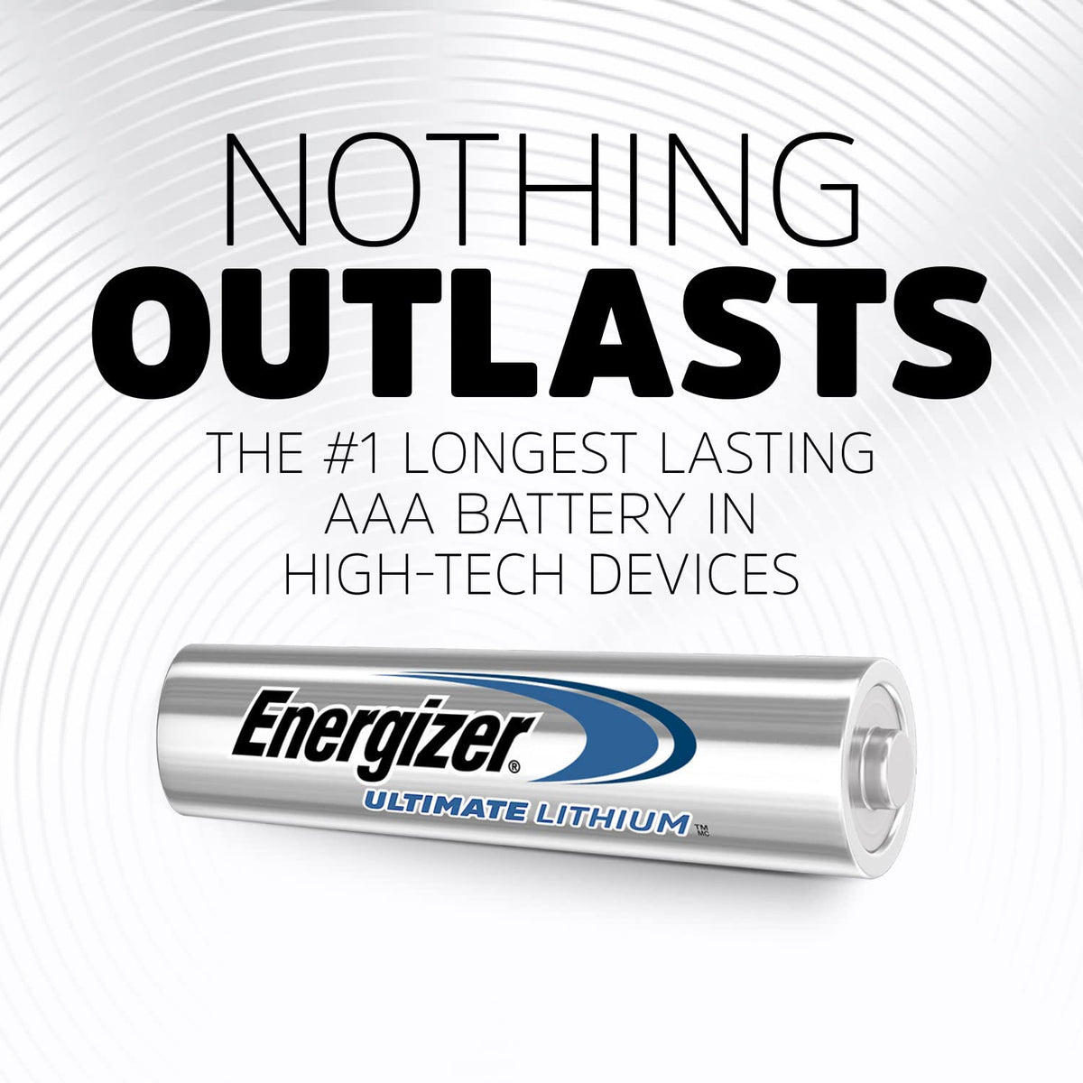 Ultimate Lithium AAA Batteries (1 Pack) by Energizer – AAA 24 Count, Multicolor, Model 10039800134582
