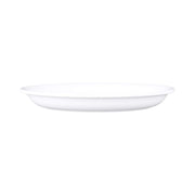 15" x 10" White Oval Heavy-Duty Melamine Plastic Serving Platter by Elite Global Solutions – 15" x 10", 2.5 quarts, Melamine, White, Model M1510OV-NW