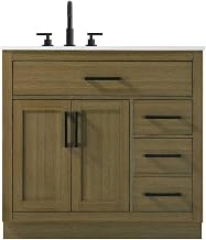 Alden Bathroom Vanity Chestnut Brown