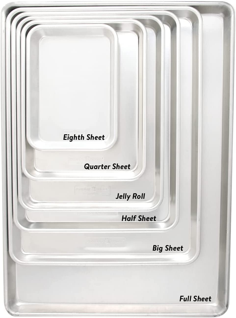 Nordic Ware Jelly Roll, 2-Pack / Natural / Jelly Roll Baking & Cookie Sheets