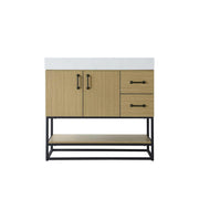 Caroline Bathroom Vanity Honey Brown by Lighting Design – Wood, Honey Brown, Model VF29236MHB