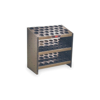 SuperTower for 40 Taper CNC Holders by Huot – 18"L x 35.25"W x 33.5"H, Alloy Steel, Gold/Black, Model 23840