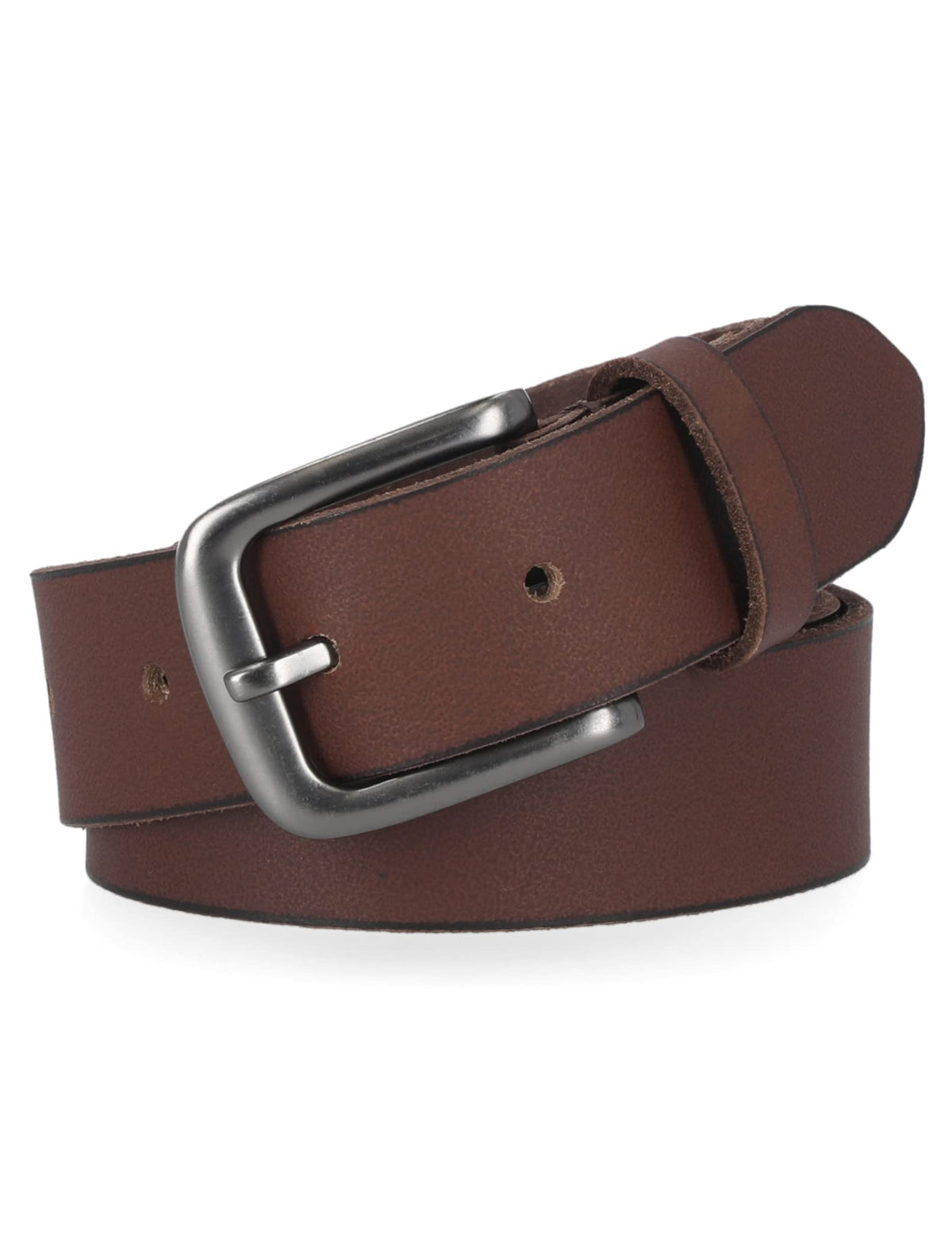 Boys' Leather Belt for Kids by Timberland – Medium, Leather, Brown/Classic, Model B78008/01M-01-M