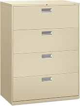 600 Series 4-Drawer File Finish: Putty