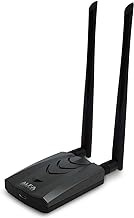 【New Version Type-C WiFi USB】 ALFA AWUS036ACH Long-Range Dual-Band AC1200 Wireless Wi-Fi Adapter w/2x 5dBi External Antennas – 2.4GHz 300Mbps/5GHz 867Mbps – 802.11ac & A, B, G, N