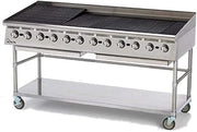 Ultra-Max Star Mfg 72" Lava Rock Gas Char-Broiler