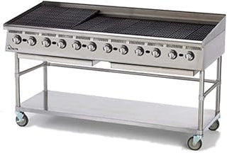 Ultra-Max Star Mfg 72" Lava Rock Gas Char-Broiler