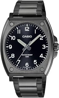 Casio MTP-E730B-1AV Men's Analog Watch Black Ion-Plated