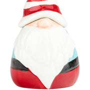 Nordic Gnome Sugar Pot (Red Stripe) by 10 Strawberry Street – Small, 8.0 fluid_ounces, Dolomite, Red Stripes, Model GNOME-SB