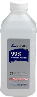 First Aid Only Swan Isopropyl Alcohol, 99%, Pint, 16 OZ