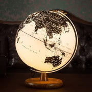High-Definition Black and White Globe Led Lights Rotating... by xdgFHsy – One Size, Resin, A, Model xdgFHsy