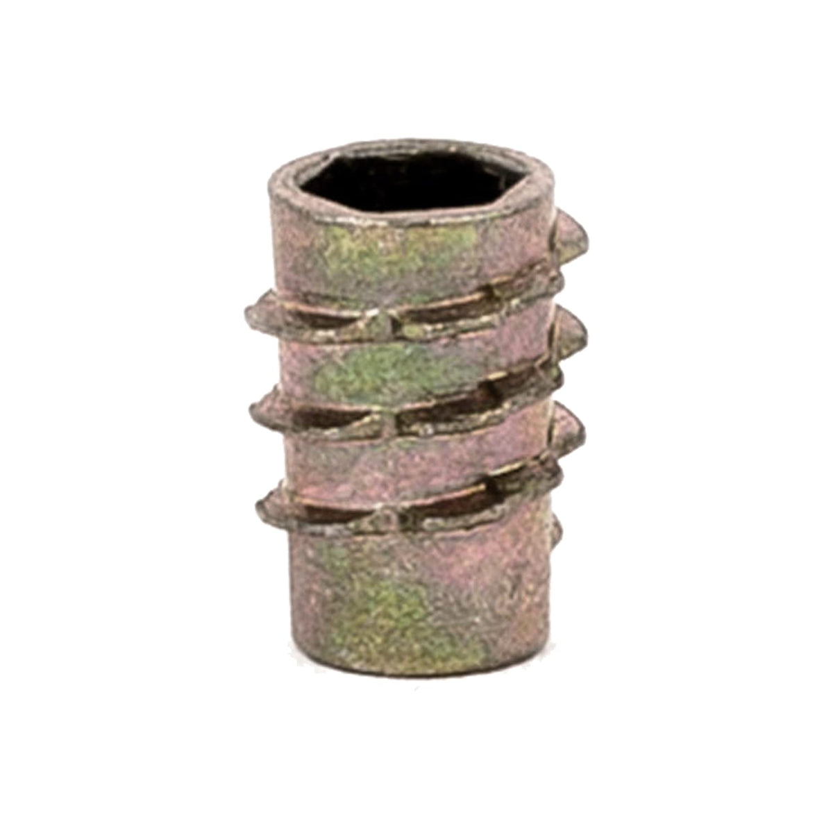 E-Z LOK #8-32 Internal Threads, 0.394" Length / silver-gray / 10 mm Length Threaded Inserts
