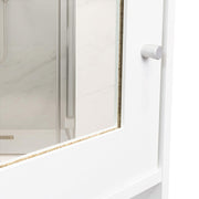 Tuhome White / Modern / 1 Medicine Cabinets