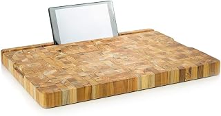 Teakhaus End Grain Large Smart Rectangular Cutting Board