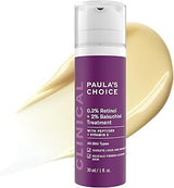 Paula's Choice CLINICAL 0.3% Retinol + 2% Bakuchiol Face Serum, 1 Fl Oz