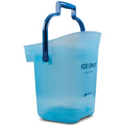 Ice Bucket by San Jamar – 6 Gallon, 13 1/4 x 16, 6.0 gallons, Plastic, Blue, Model SILD6000
