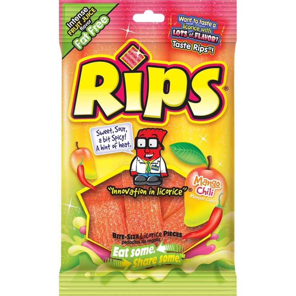 Mango Chili Candy by RIPS – 4 Ounce (Pack of 12)