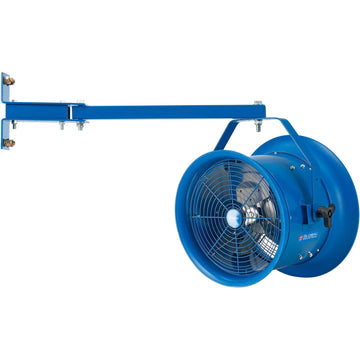 Global Industrial 14" High Velocity Fan – Dock Truck Mount, 6,800 CFM, 1/3 HP, 115V