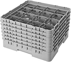 Cambro (16S1214151) 16 Compartment Stemware & Tumbler Glass Rack - Camrack®