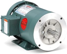 Leeson 121179.00, 1 HP, PEM, 208-230/460V, 1760 RPM, 143TC, TEFC, C-Face Rigid