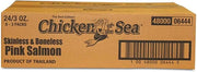 Chicken Of The Sea Boneless Pink Salmon In Water, 3 Ounce -- 24 cans per case.