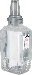 GOJO 881103 Clear & Mild Foam Handwash Refill, Fragrance-Free, 1250mL Refill, 3/Carton