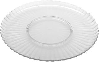 G.E.T. Enterprises HI-2010-CL 13" Round Plate, Clear
