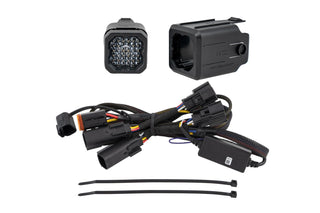 HitchMount Reverse Light Kit compatible with Chevrolet Silverado 1500 2019 by Diode Dynamics – C1R + Brake, Black, Model DD7646