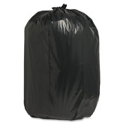 Black Low-Density Recycled Can Liners by Nature Saver – 1 Count (Pack of 100), 60.0 gallons, Plastic, Black, Pack of 100