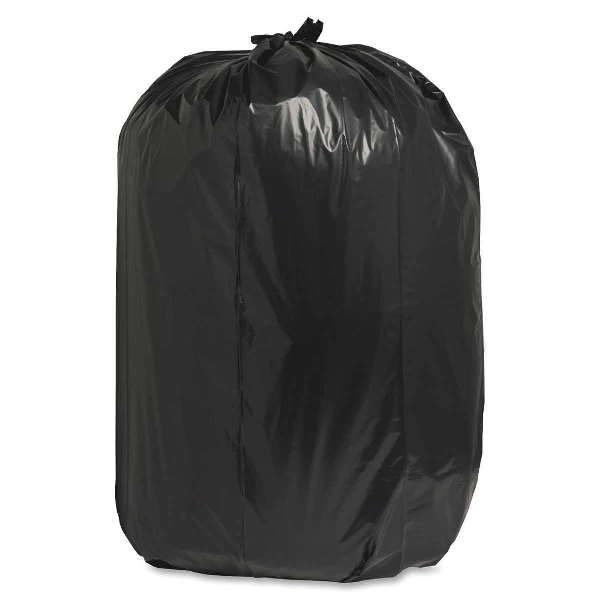 Black Low-Density Recycled Can Liners by Nature Saver – 1 Count (Pack of 100), 60.0 gallons, Plastic, Black, Pack of 100