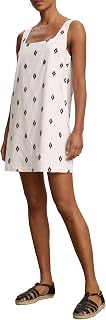 ELARA EMBROIDERED COTTON VOILE TANK MINI DRESS