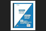 Mead 06497 Quad Ruled Wireless Neatbook, 8.5" X 11", 80 Sheets, White (Pack of 24)