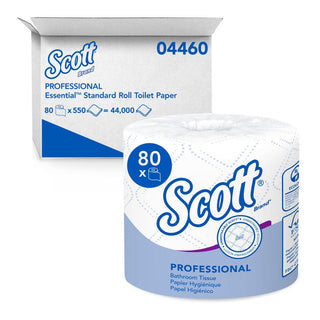 Kimberly-Clark KCC04460 - Scott 2ply Standard Roll Bath Tissue