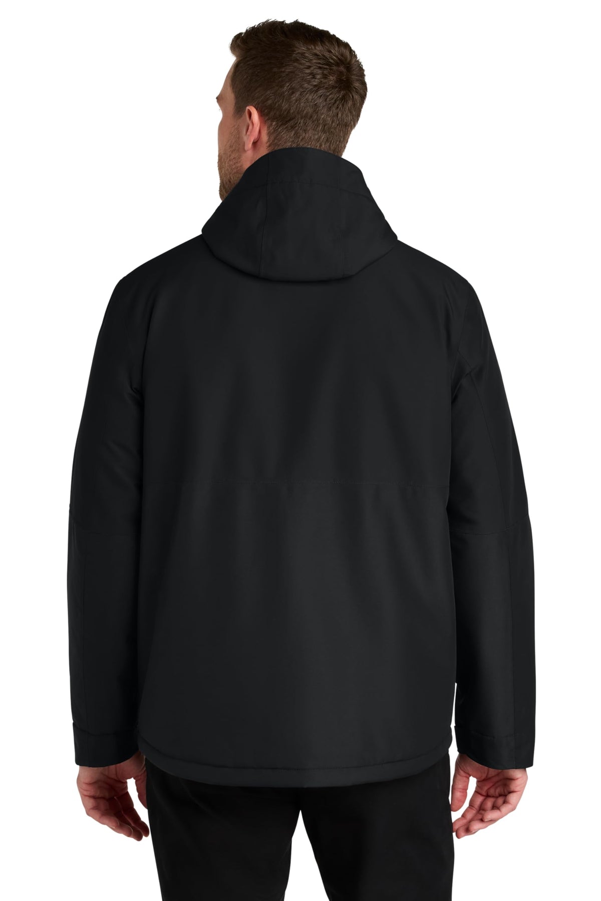 Insulated Heavy Ripstop Jacket by Port Authority – X-Small, Polyester, Deep Black, Model J721