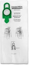 10 Pack Vacuum Bags for Karcher Ranger Upright Vacuum Cleaner - Replacement Bags for Upright Vacuum