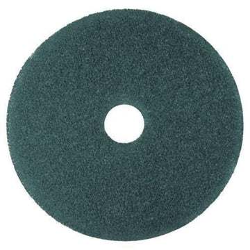 3M 08405 Cleaner Floor Pad 5300, 12" Diameter, Blue, 5/Carton