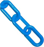 Mr. Chain Plastic Barrier Chain, Sky Blue, 25 ft Length (30024-25)
