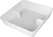 Excellante Floor Drain Strainer, Abs, 8-1/2-Inch by 8-1/2-Inch by 2-1/4-Inch