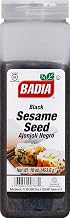 Badia Black Seed Sesame - 16 oz - Pack of 6