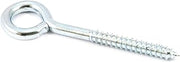 Forney 61233 5/16-Inch Eyebolt for Size Plated Lag Screw Eyes with 2-Inch Thread Length by 4-Inch Overall Length