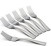 Oneida H236006A Arc Everyday Flatware Dinner Forks, Set Of 6
